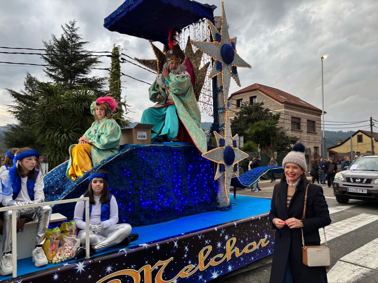 Cabalgata de Reis en Mos