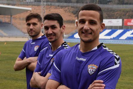 Alonso -en el centro- ha sido elegido recientemente como uno de los capitanes de los castellanos.