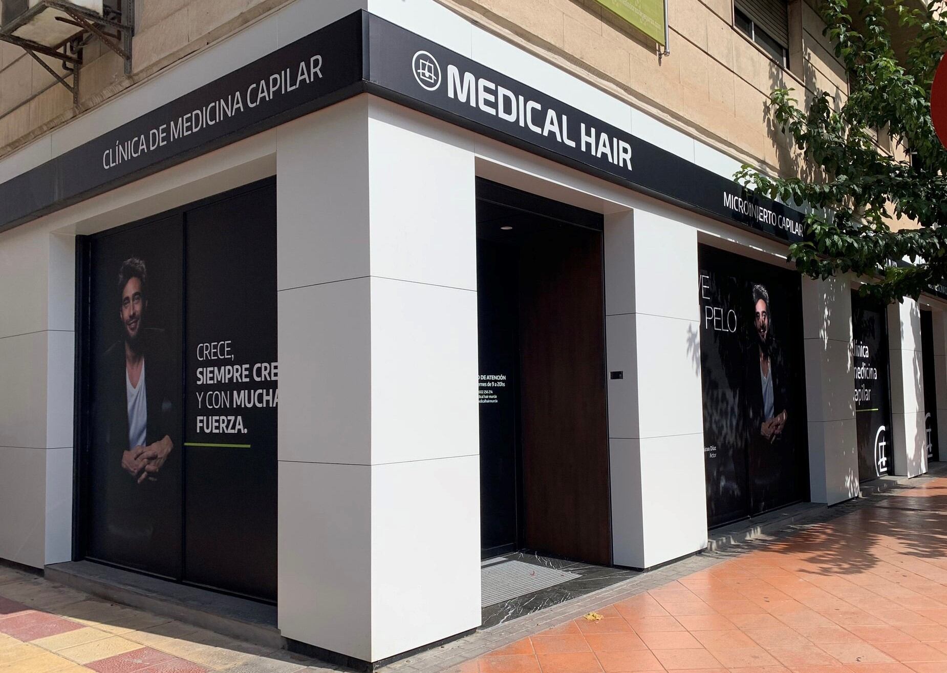 Sede Medical Hair en Murcia; c/ Ronda Levante, nº 17
