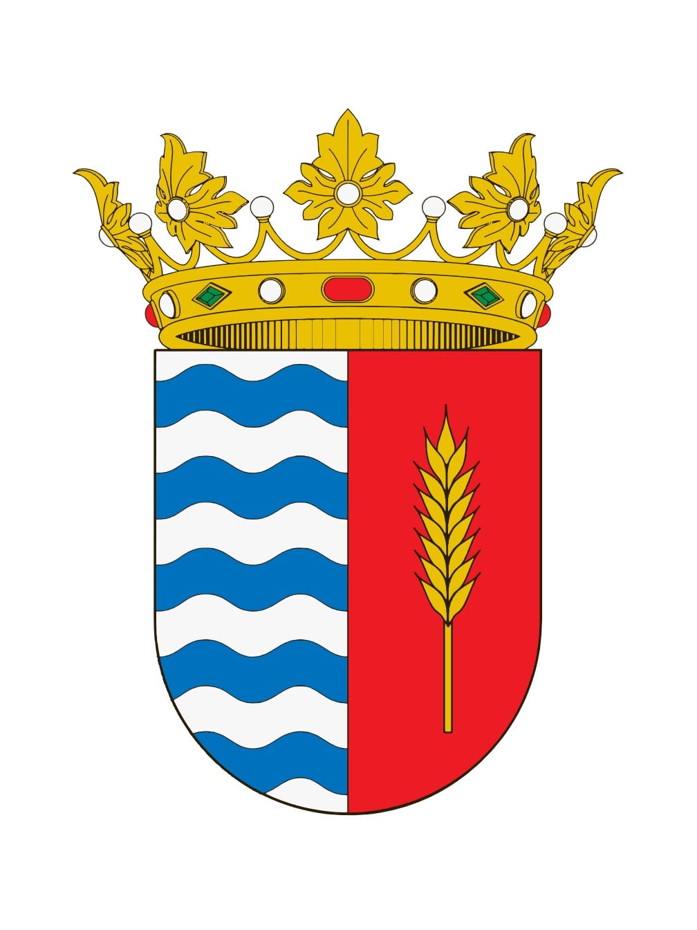 Nuevo escudo de Armuña