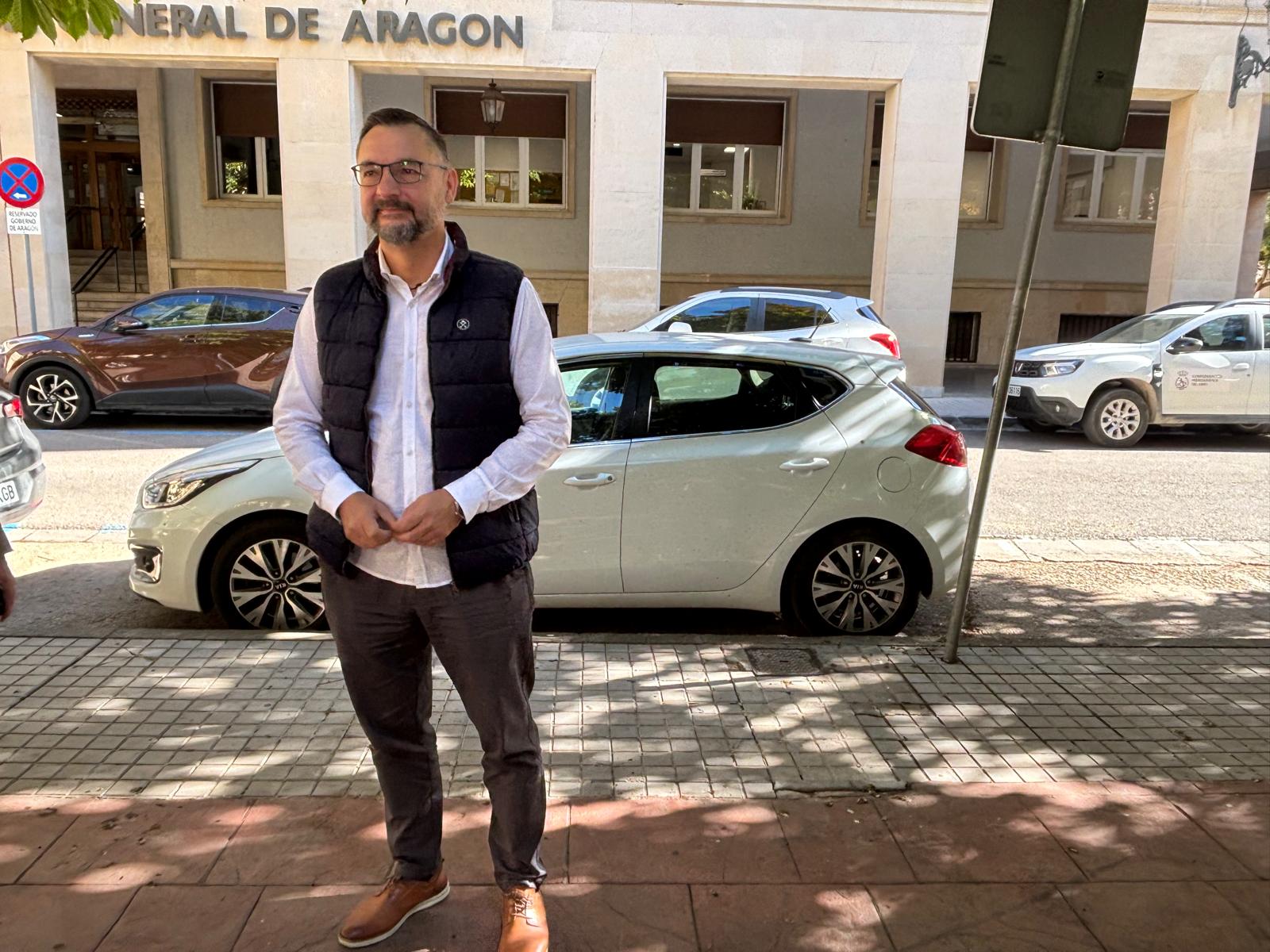 Fermín Civiac, diputado de Vox en las Cortes de Aragón