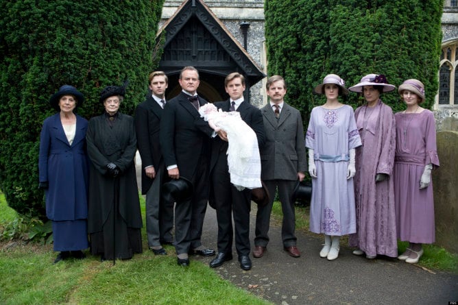 La familia en la cuarta temporada de &#039;Downton Abbey&#039;