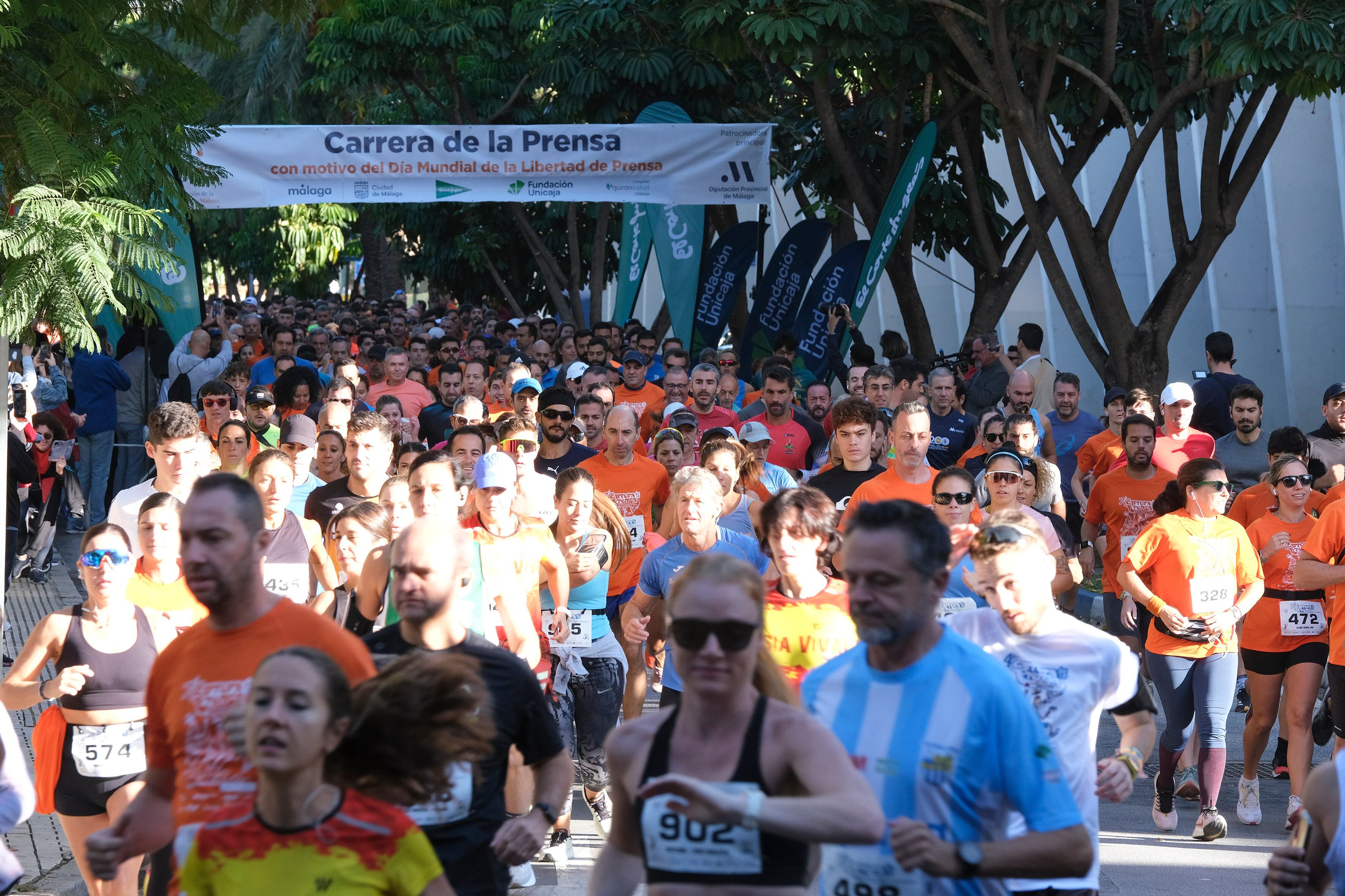 Salida de los corredores