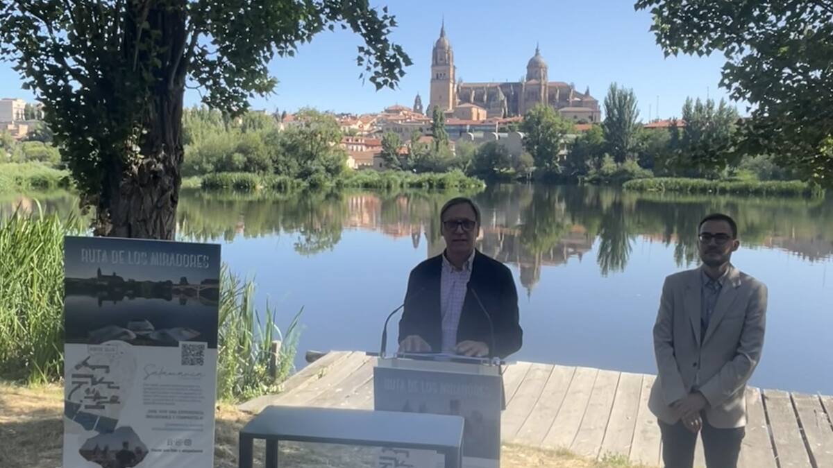 Una nueva ruta descubre los miradores más espectaculares de Salamanca