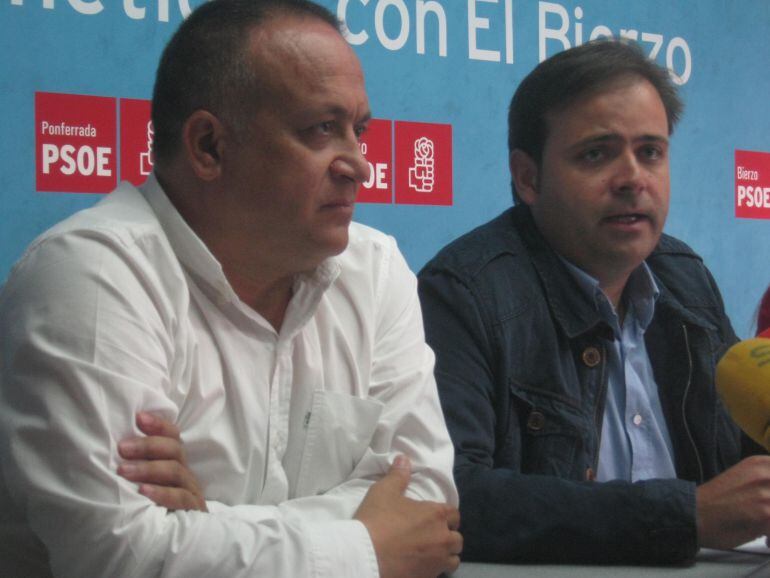 El preisidente del Consejo y el secretario provincial del PSOE, en rueda de prensa