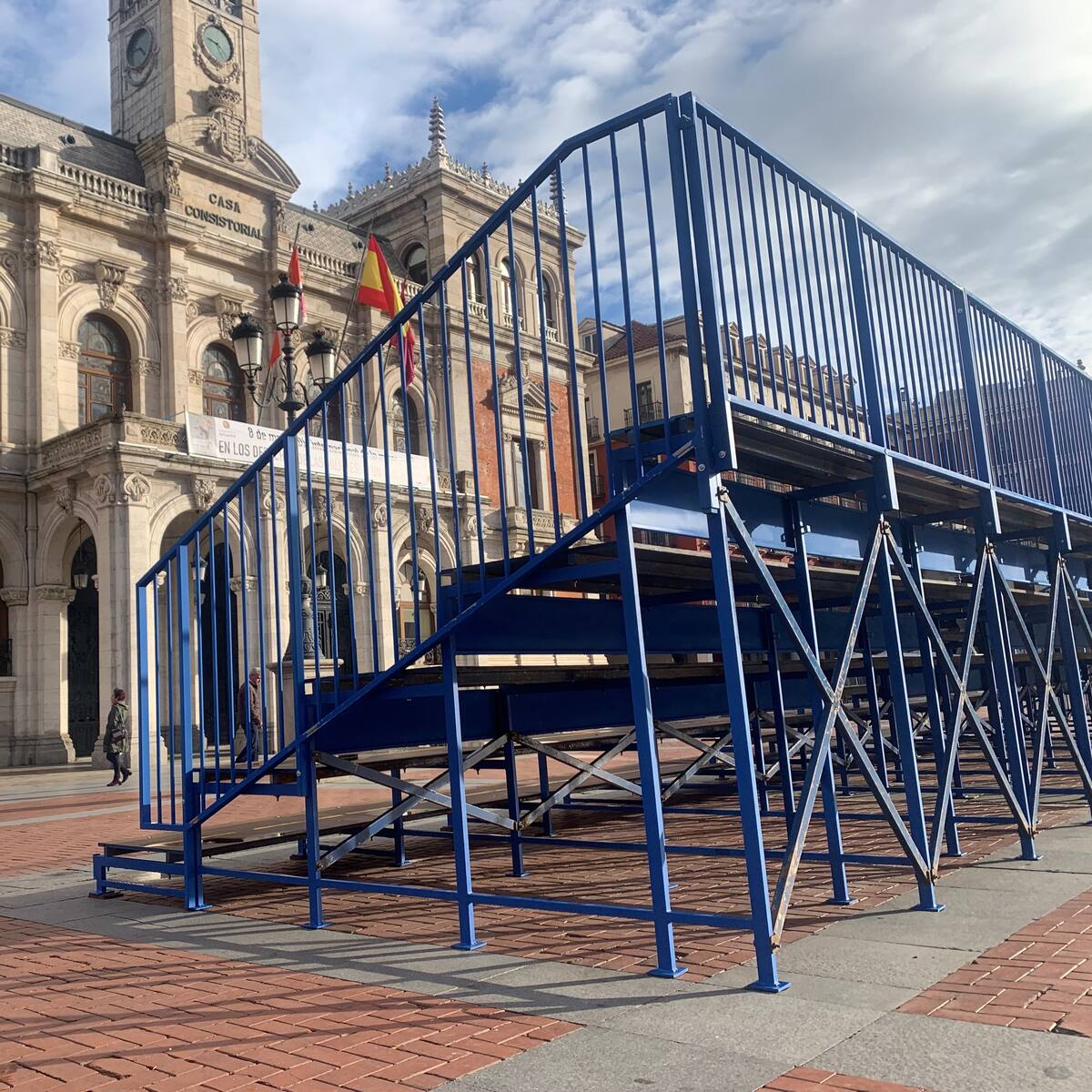 Así quedan los cortes de tráfico por la Semana Santa en Valladolid