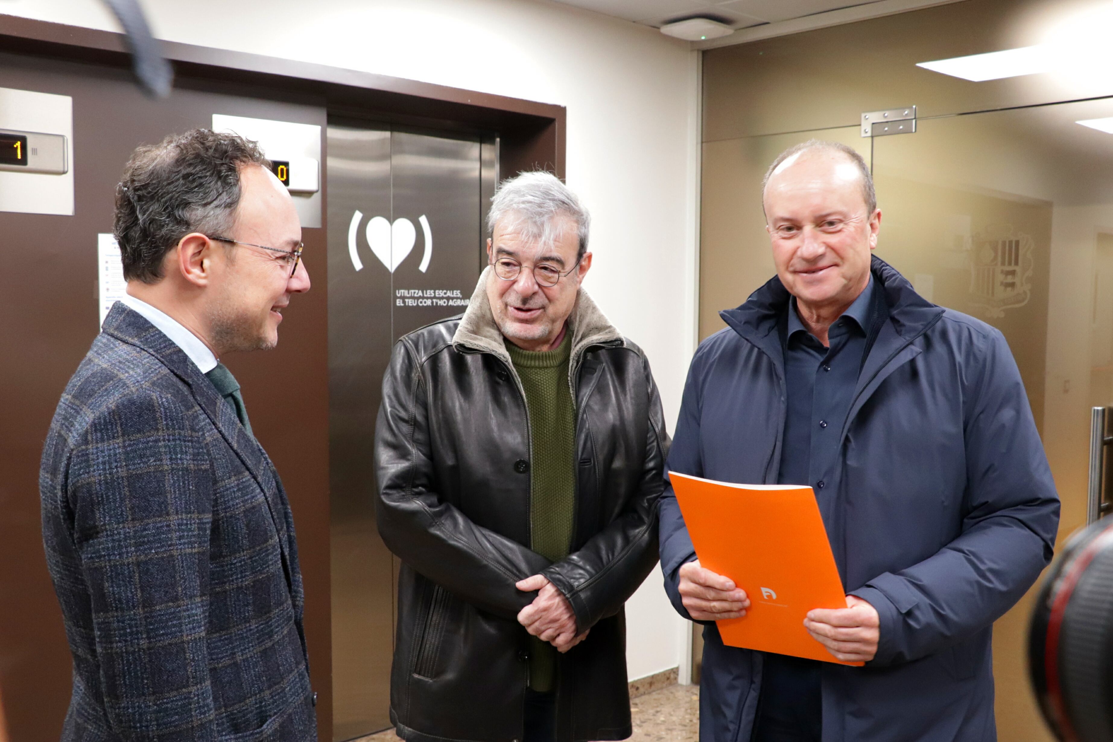 Presentació de la llista nacional de DA a Govern.