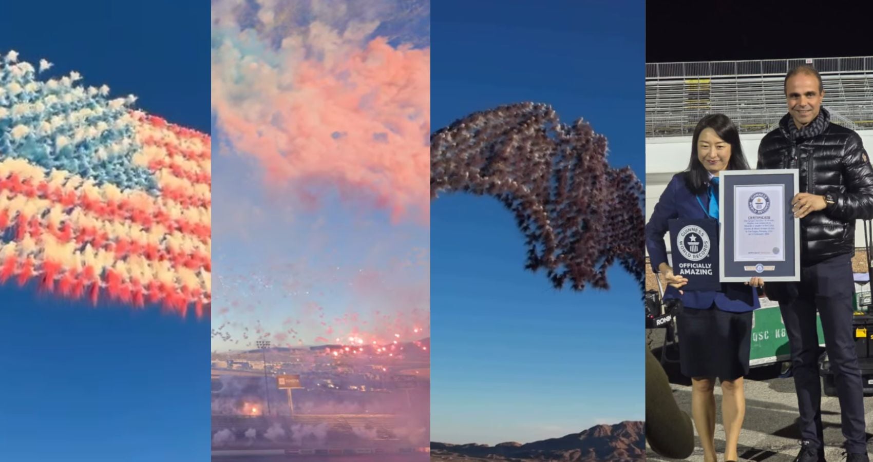 Ricardo Caballer dispara la macletà más grande del mundo en Las Vegas