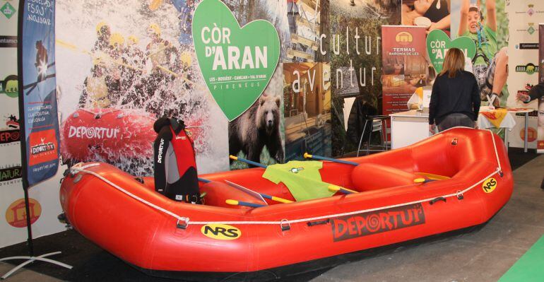 L'estand del Turisme d'Aran