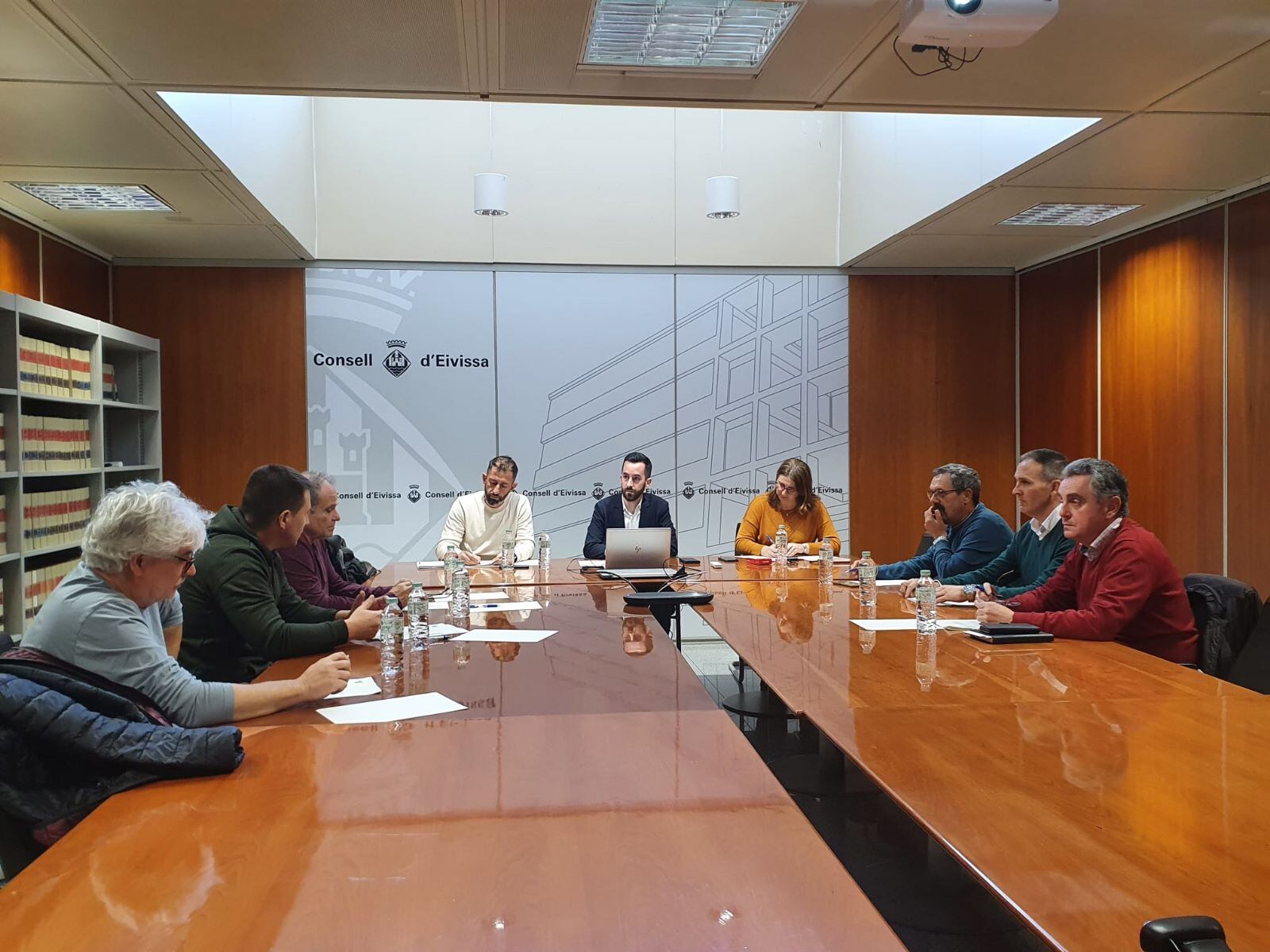 Imagen de la reunión celebrada hoy