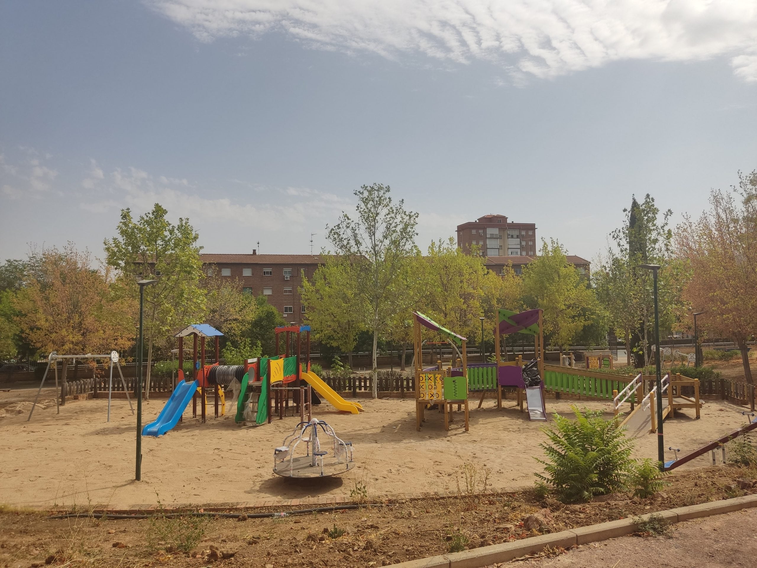 Nuevo parque infantil en La Rincona