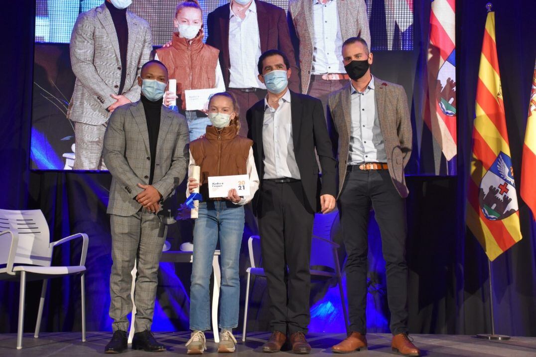 Entrega de becas a deportistas de Alcoy