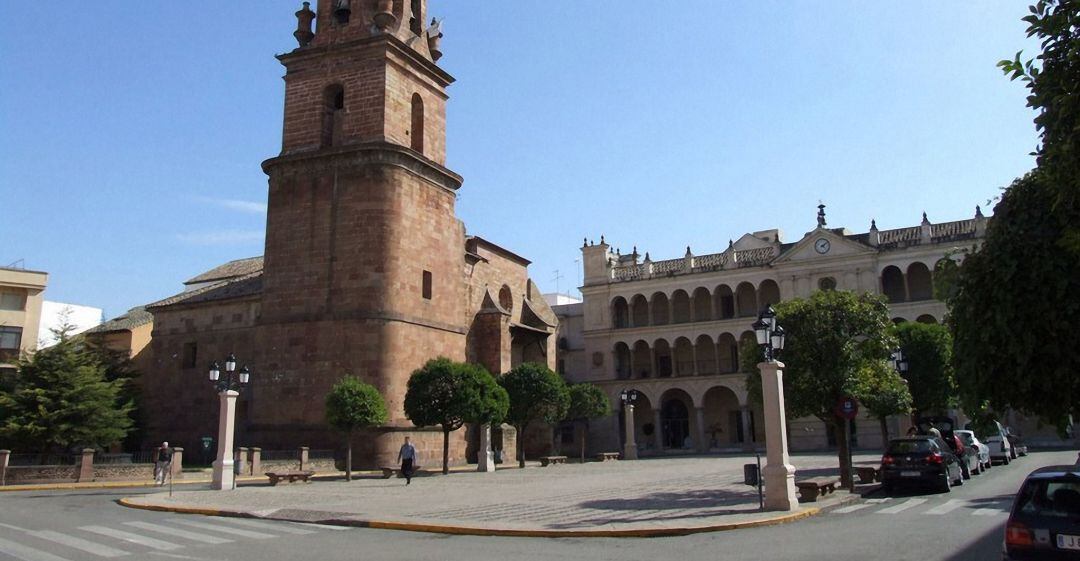 Plaza de España de Andújar.