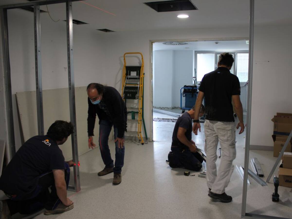 Comienzan las obras de ampliación en la UCI de Hospital de Segovia