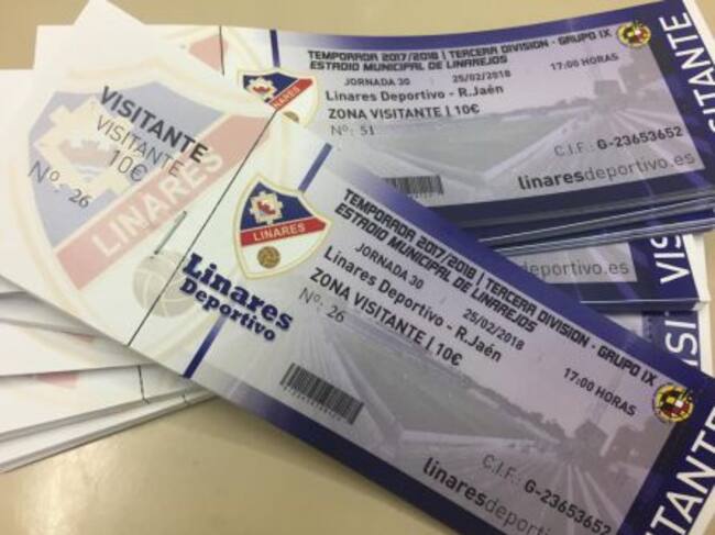 Entradas que ha recibido la Federación de Peñas.