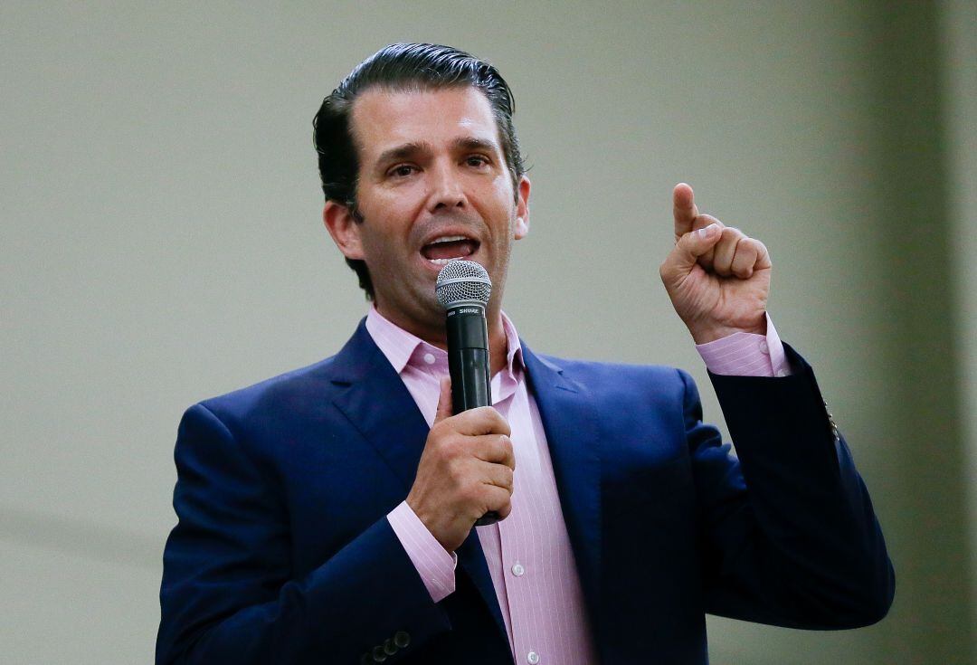 El hijo mayor del presidente de EEUU, Donald Trump Jr