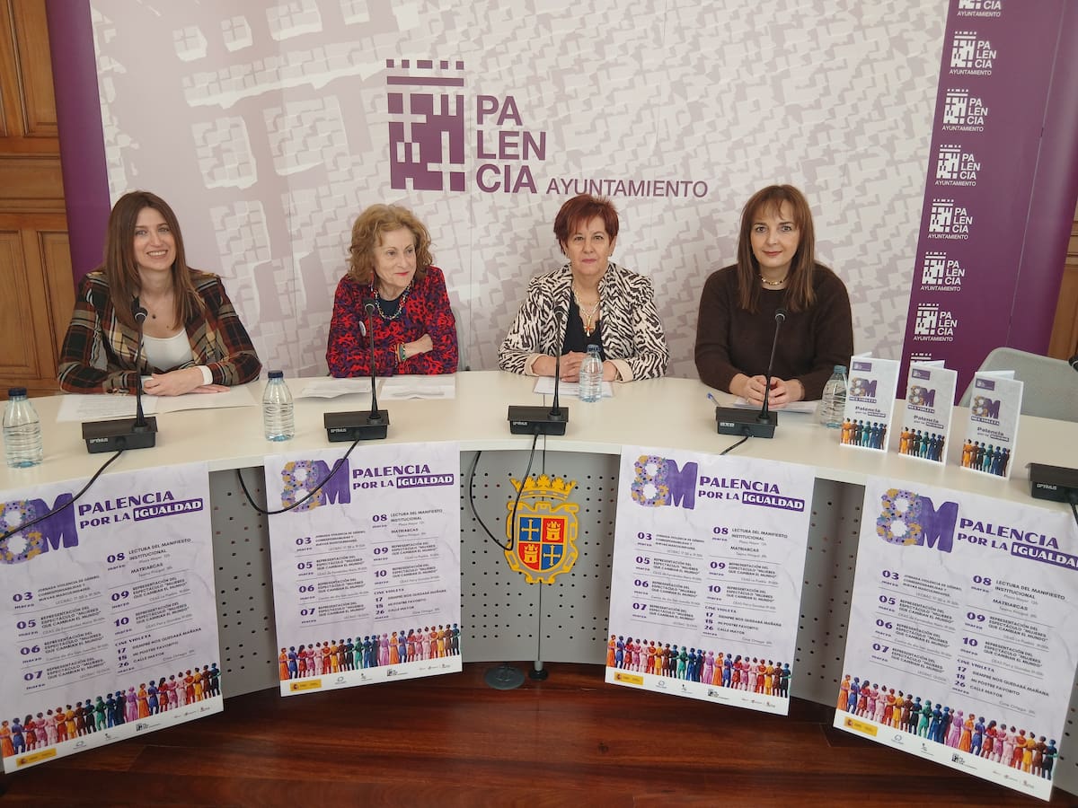 "Palencia por la igualdad", el Ayuntamiento convierte marzo en el mes violeta