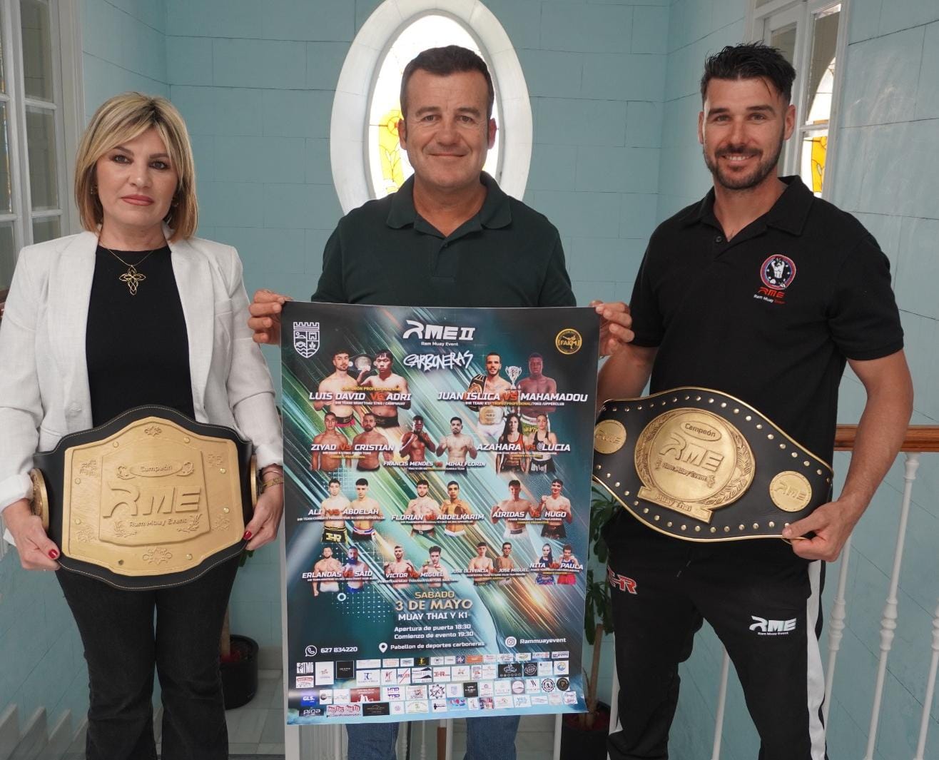 Presentación de la II edición del RAM MUAY EVENT.