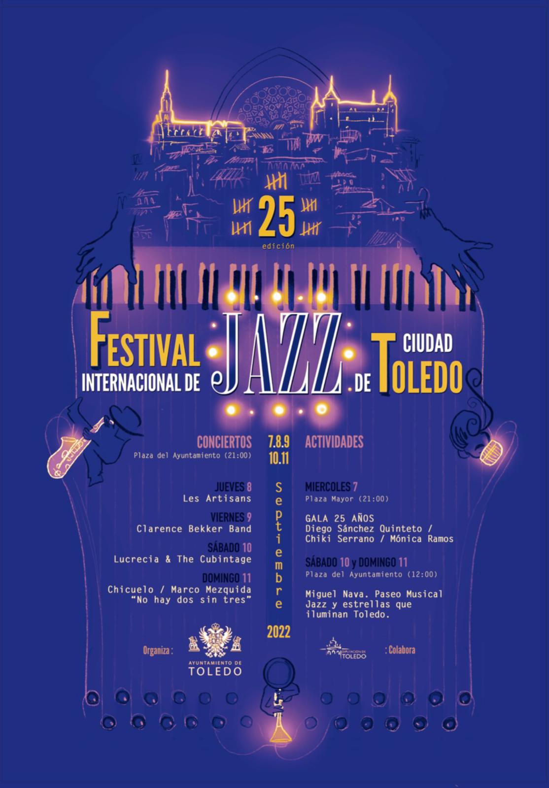 El presupuesto del &#039;Festival Internacional de Jazz&#039; en Toledo será de 50.000 euros