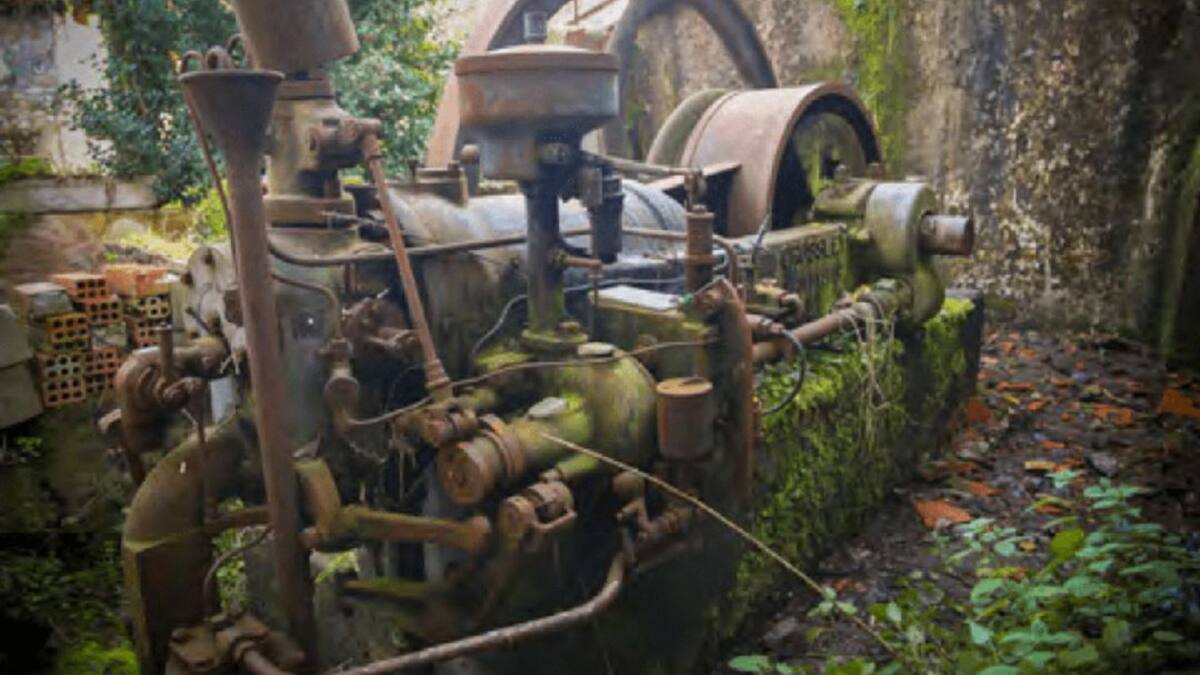 Un icono de la segunda revolución industrial en pleno Valle de la Lengua