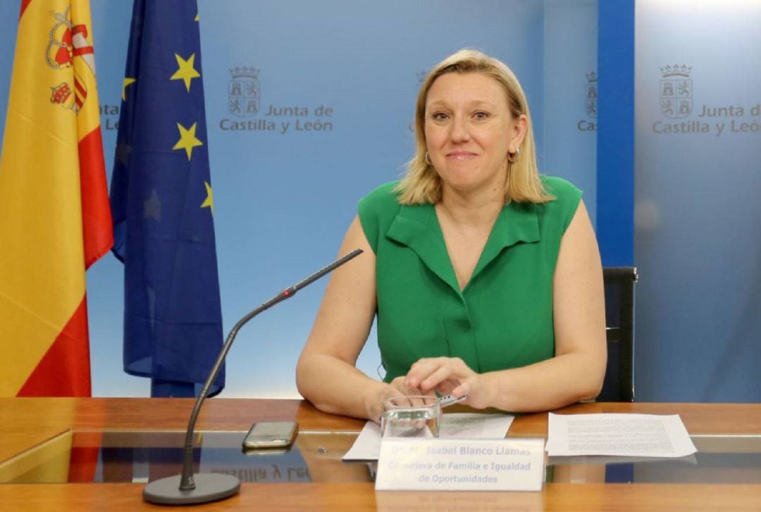 Isabel Blanco, consejera de Familia e Igualdad de Oportunidades