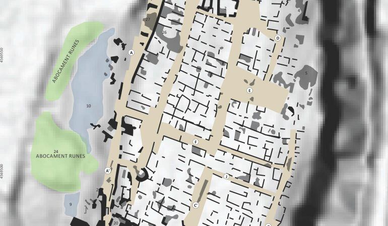 Imatge captada pel georadar. 