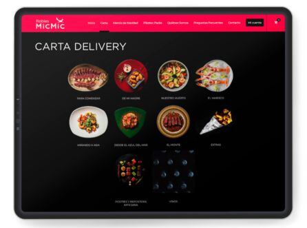 Carta digital del restaurante