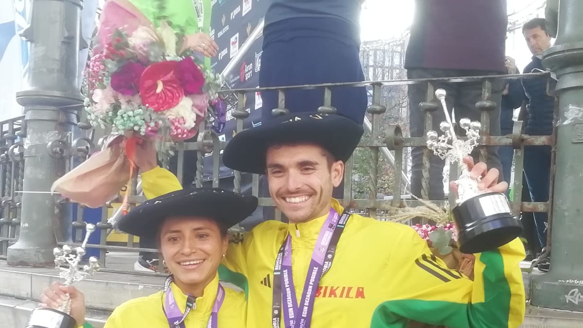 Raúl Celada y Kathy Tisalema se coronan campeones de la 60ª Behobia-San Sebastián