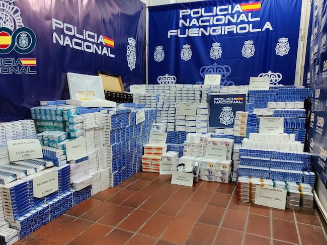 Anabolizantes intervenidos