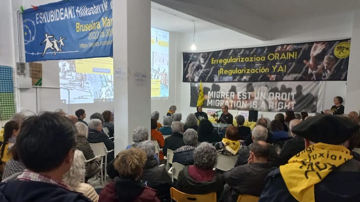 Ongi Etorri Errefuxiatuak celebra diez años de activismo en Bilbao en defensa de las personas migrantes y refugiadas
