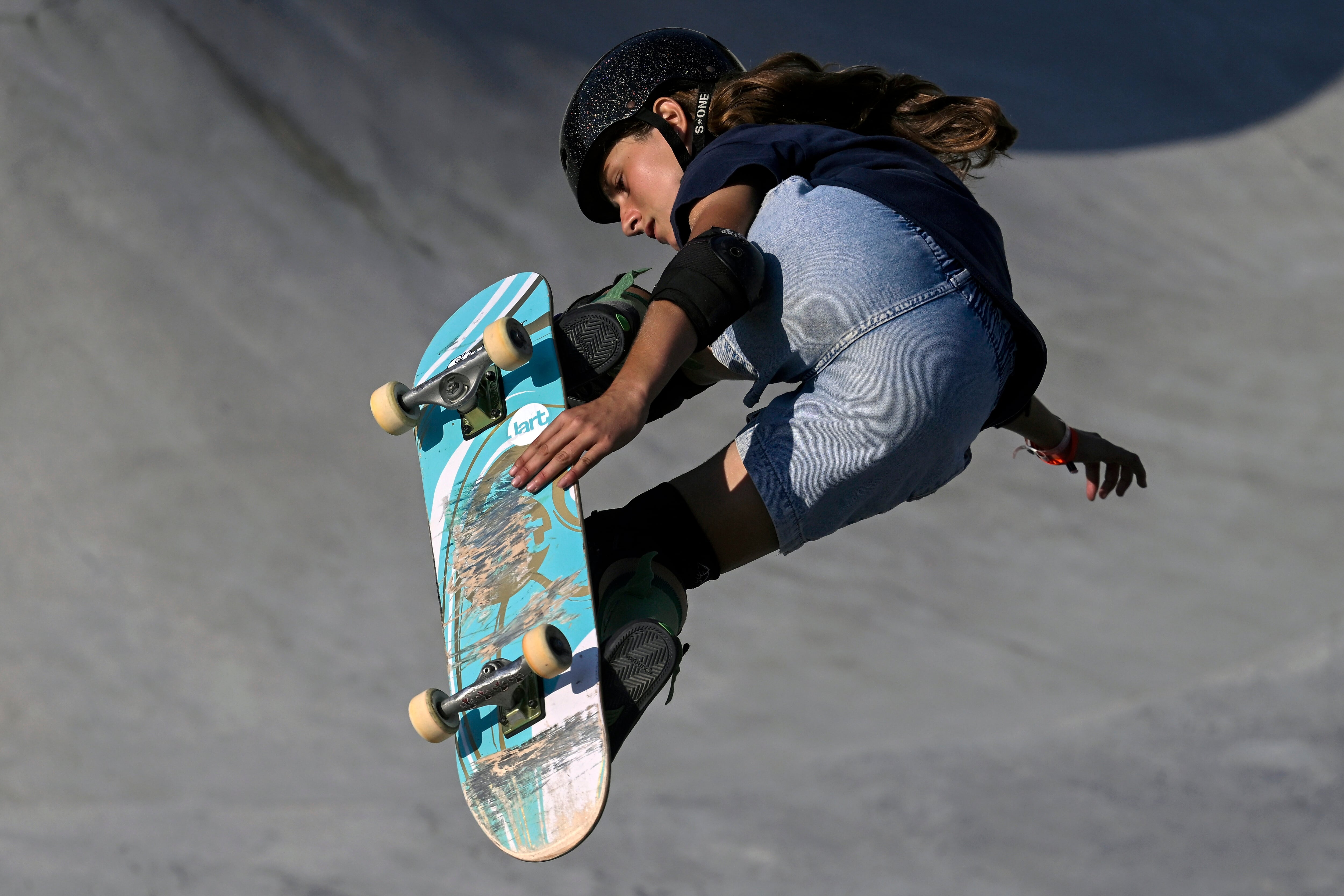 Naia Laso compite en las semifinales del Mundial de skate de 2023