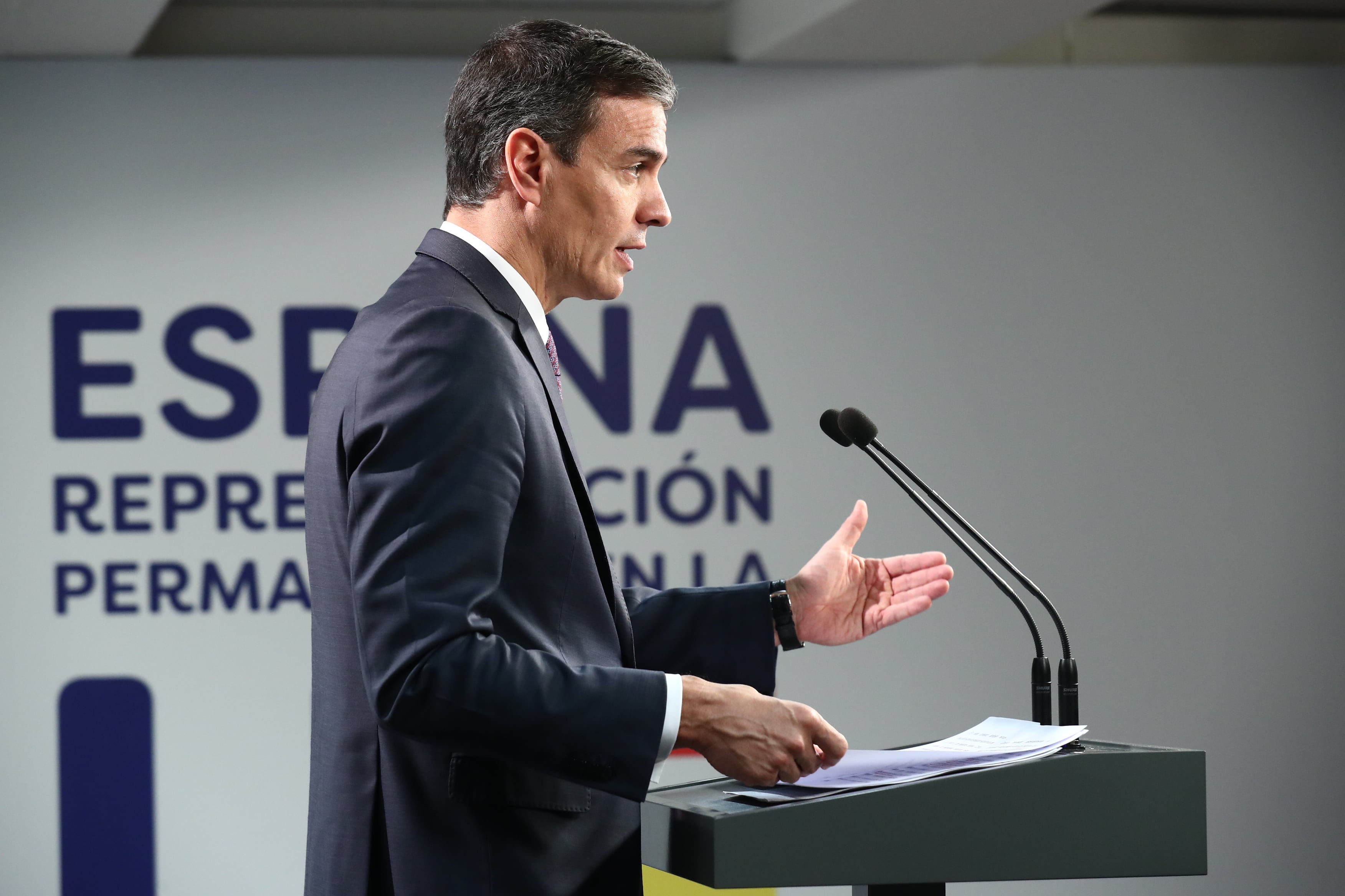 Pedro Sánchez, presidente en funciones. Archivo.