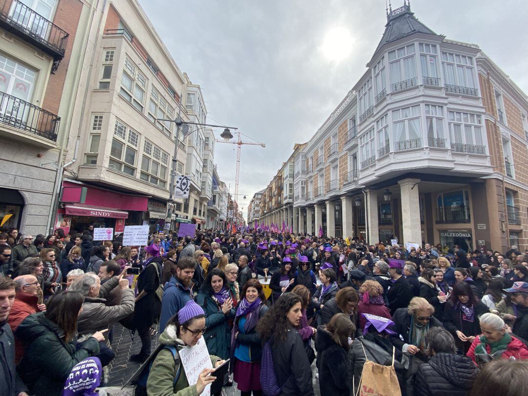 Manifestación del 8M en Palencia