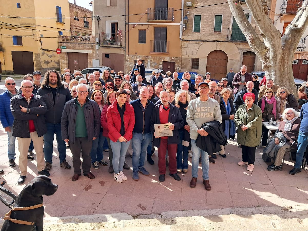 Peralta de la Sal homenajeó a Javier Rami