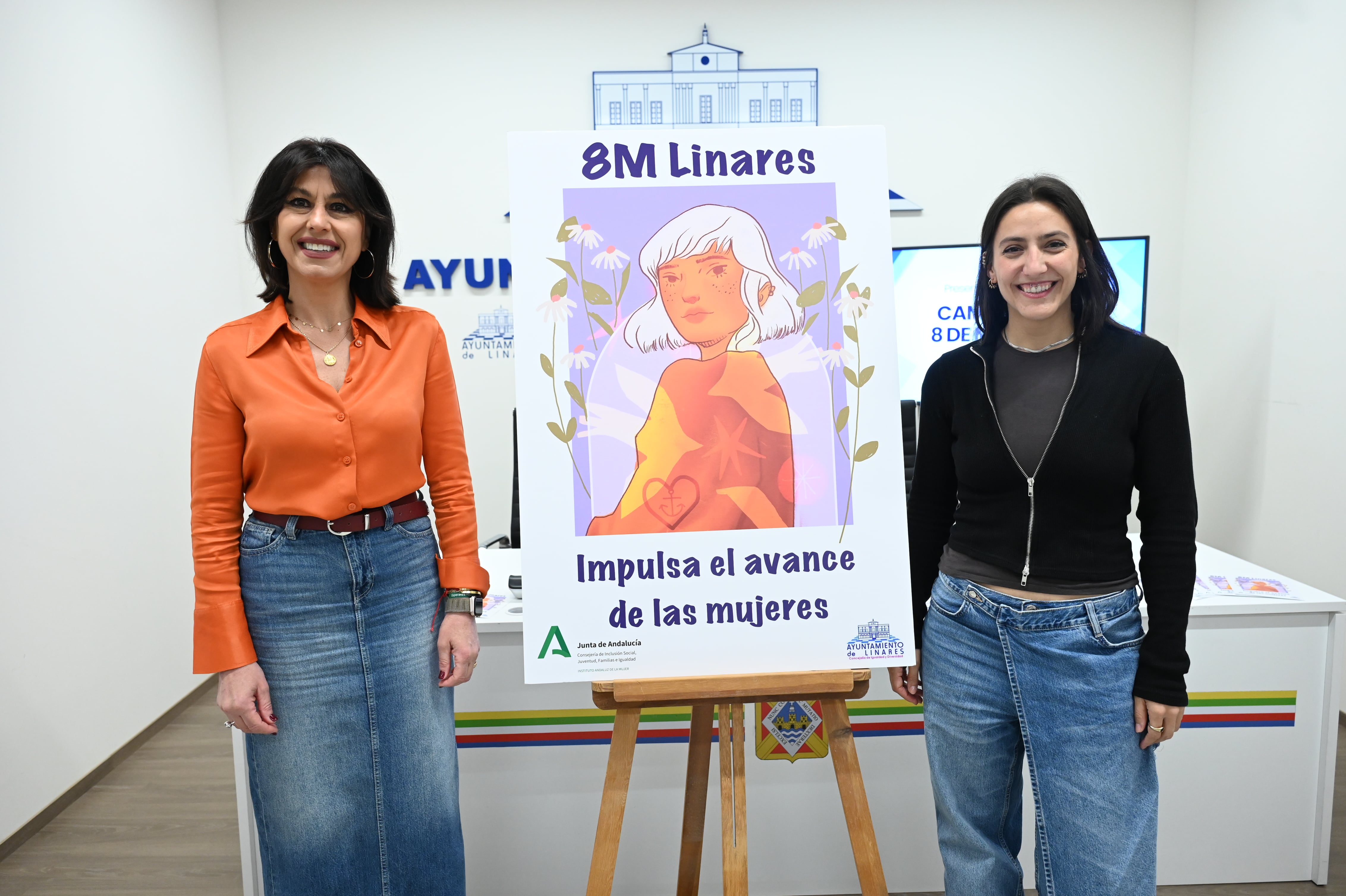 Presentación de la campaña con motivo del 8M en Linares