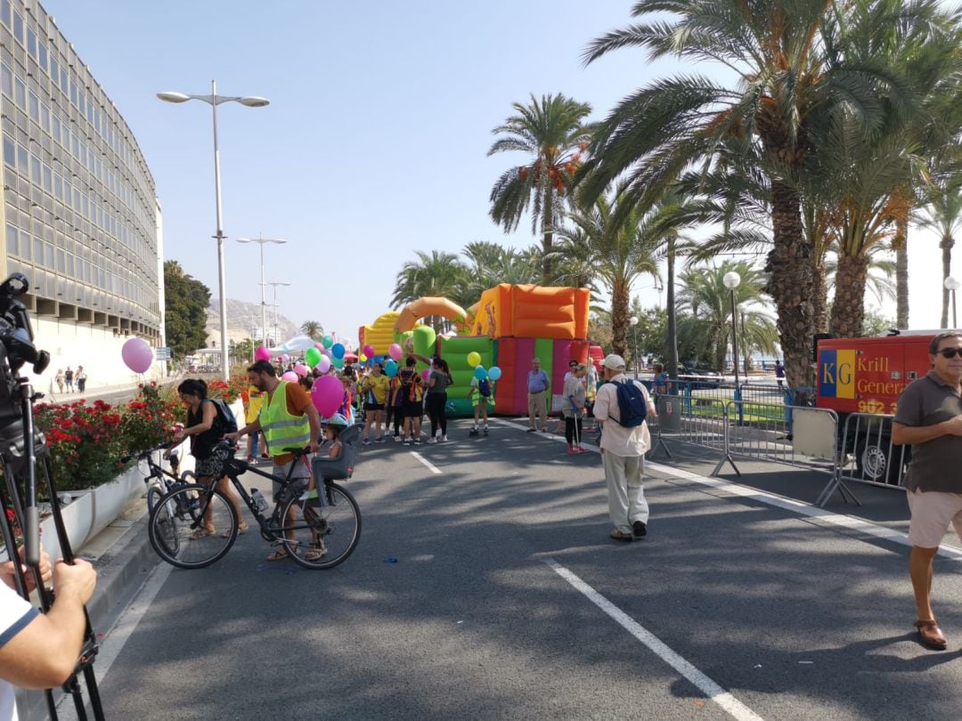 Ciclovía litoral de este domingo en Alicante