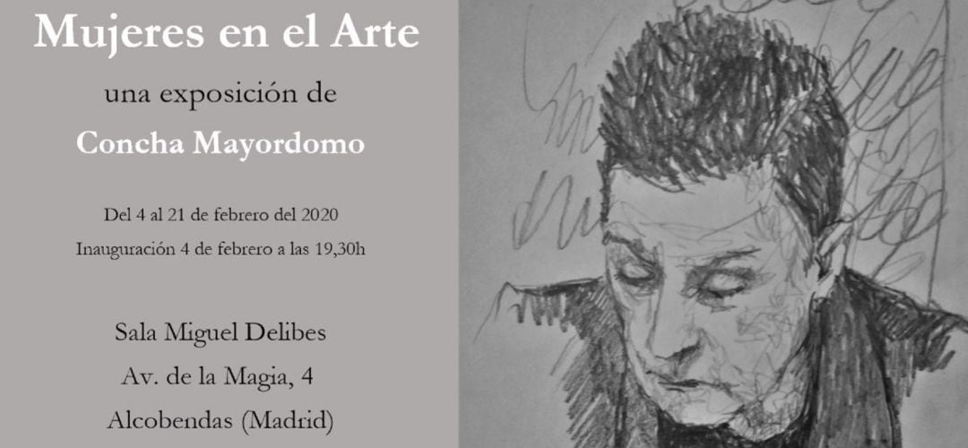 Cartel de la exposición &#039;Mujeres en el arte&#039;