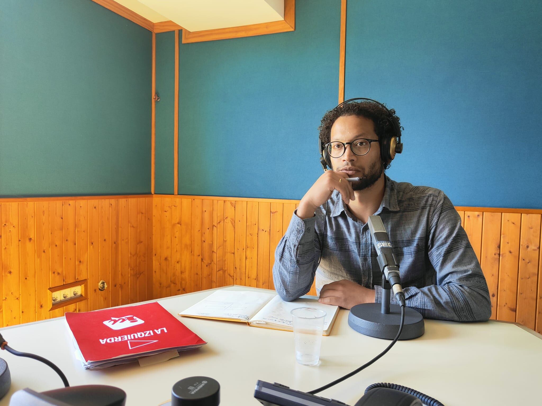 Keruin Martínez, candidato de IU-Podemos Santander a la alcaldía de Santander.