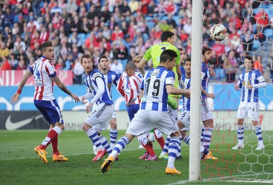 La Real peleó un partido sentenciado en el minuto 10