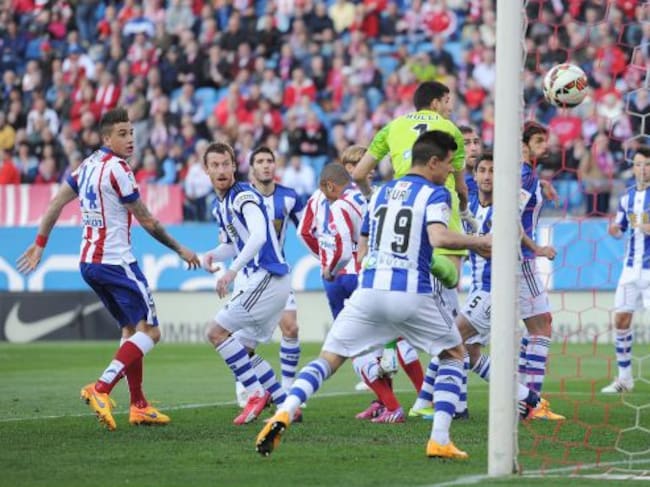 La Real peleó un partido sentenciado en el minuto 10