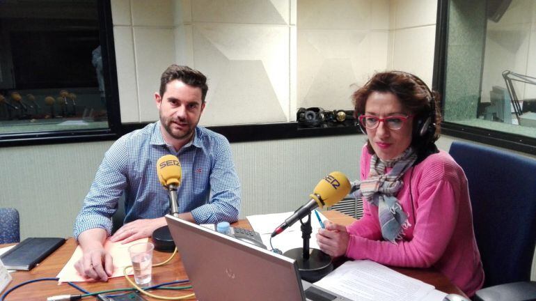 Antidio Fagúndez momentos antes de la entrevista