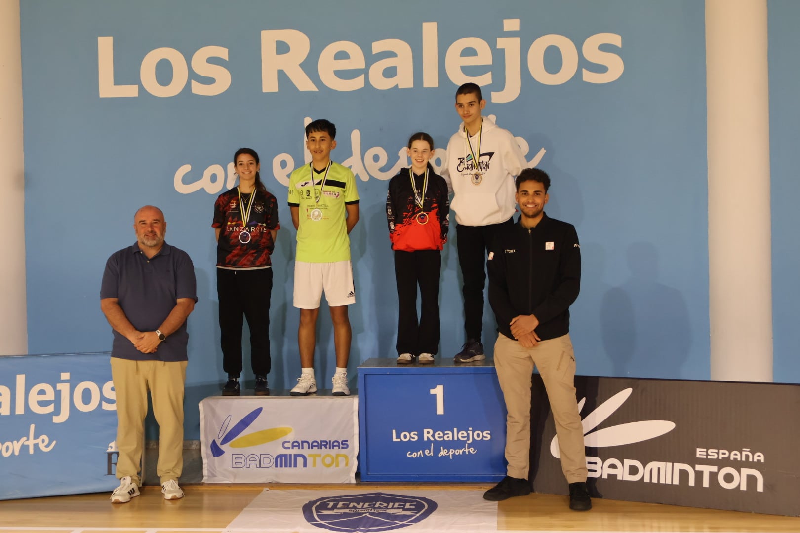 El Auria Bádminton Club se trae dos medallas del Máster N1-N4 Los Realejos