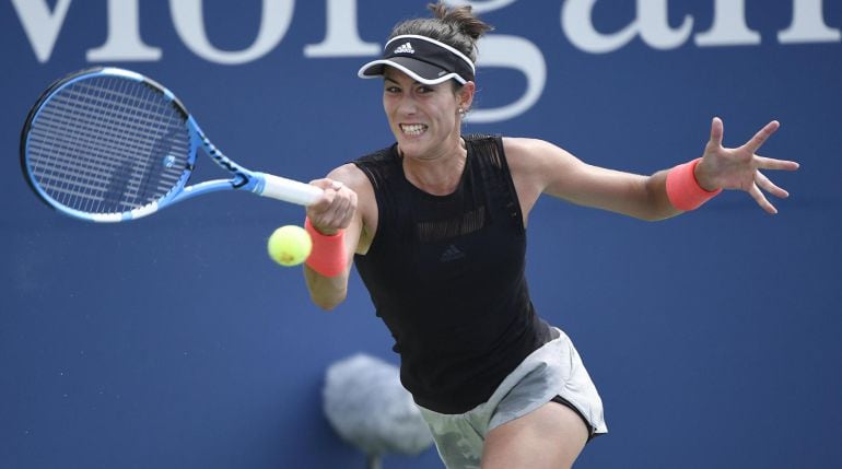 Garbiñe Muguruza ha superado la primera ronda en Flushing Meadows.