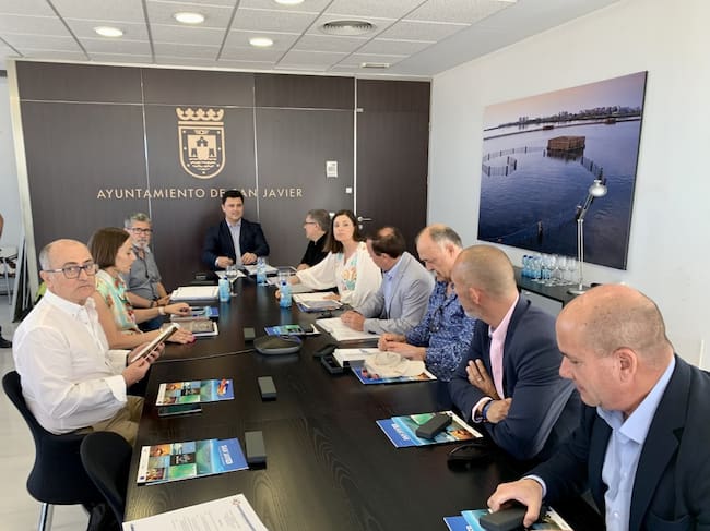Comisión de Medio Ambiente de la FEMP se reunió esta tarde en el Ayuntamiento de San Javier