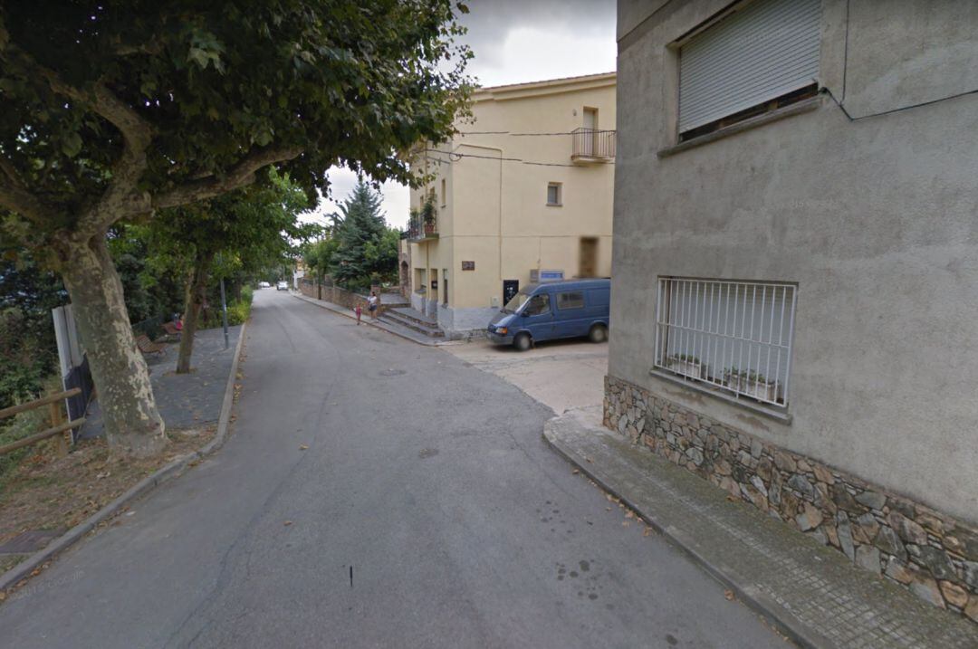Imagen de una calle de la localidad de Fogars de Montclús