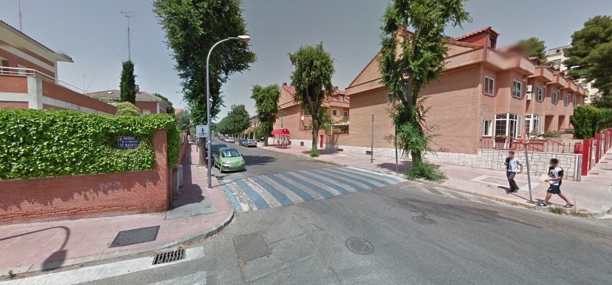 La calle Libertad de Valdemoro, lugar de los hechos