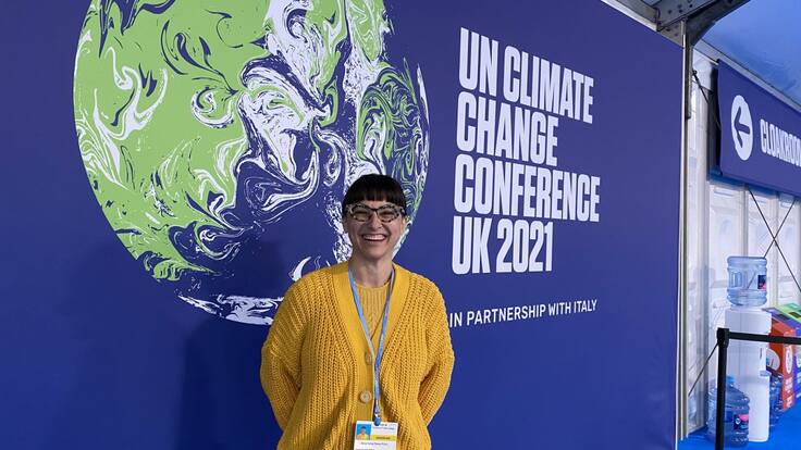 Una ‘esponjóloga’ española en la Cumbre del Clima