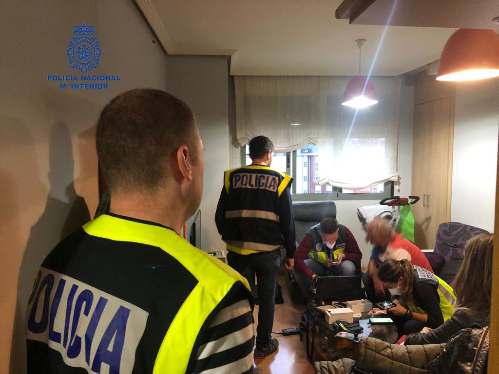 Imagen del registro en el domicilio de Ponferrada