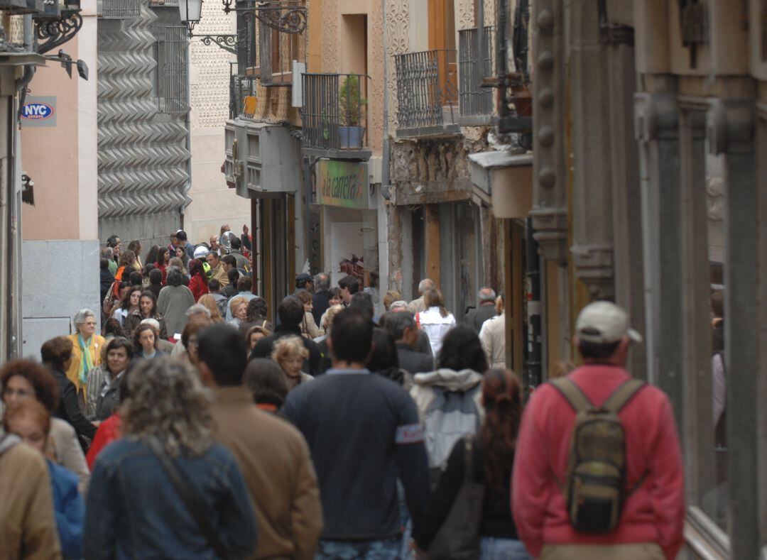 Las calles del centro histórico registraron durante le puente una gran afluencia de turistas