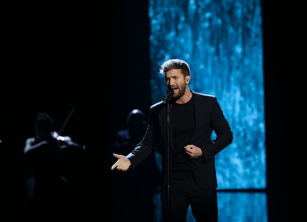 Pablo Alboran, durante la gala de los Goya de este 2020.